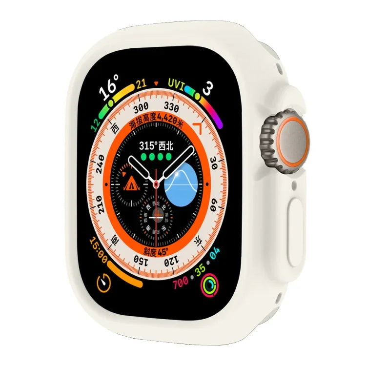 Ốp lưng khung TPU mềm bảo vệ màu trơn ENKAY cho Apple Watch Ultra 3 / 2 / 1 49mm