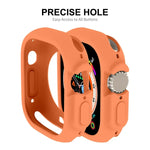 Ốp lưng khung TPU mềm bảo vệ màu trơn ENKAY cho Apple Watch Ultra 3 / 2 / 1 49mm