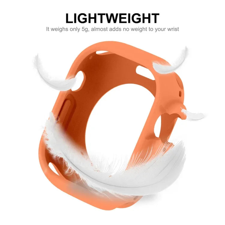 Ốp lưng khung TPU mềm bảo vệ màu trơn ENKAY cho Apple Watch Ultra 3 / 2 / 1 49mm