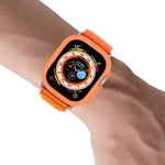 Ốp lưng khung TPU mềm bảo vệ màu trơn ENKAY cho Apple Watch Ultra 3 / 2 / 1 49mm