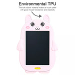 HYD-8511 Cartoon KIds LCD ABS Graffiti Drawing Colorful Hands Writing Board, Rabbit