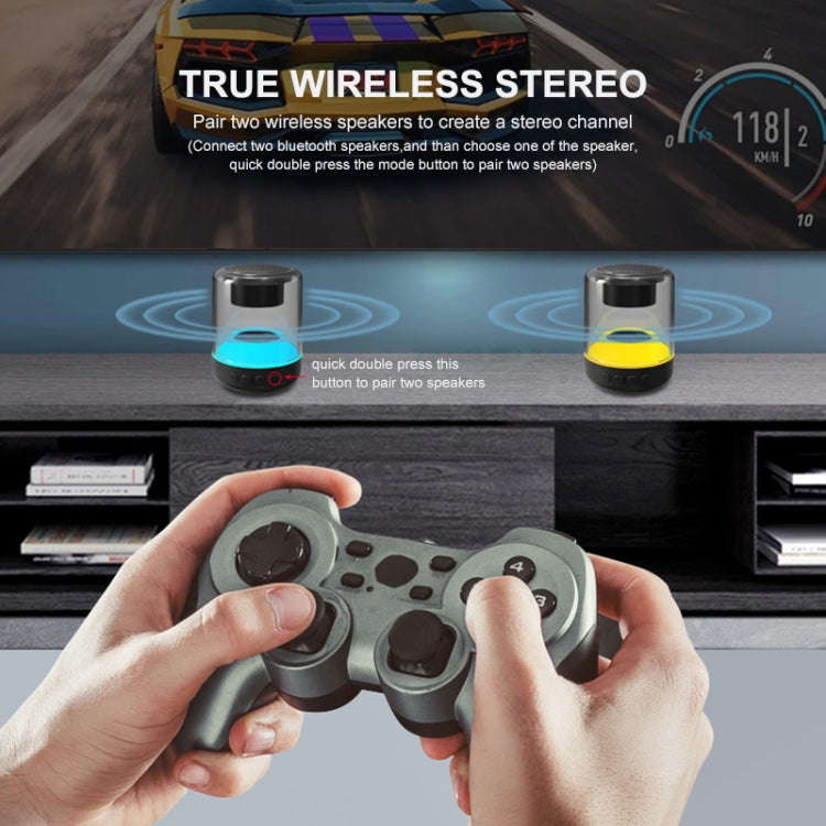 Loa Bluetooth không dây ENKAY Hat-Prince với đèn RGB, S, L