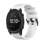 26mm Horizontal Texture Silicone Watch Band with Removal Tool, For Garmin Fenix 7X, For Garmin Fenix 7X Solar, For Garmin Tactix Delta, For Garmin Enduro, For Garmin Fenix 6X, For Garmin Fenix 6X Pro
