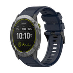 26mm Horizontal Texture Silicone Watch Band with Removal Tool, For Garmin Fenix 7X, For Garmin Fenix 7X Solar, For Garmin Tactix Delta, For Garmin Enduro, For Garmin Fenix 6X, For Garmin Fenix 6X Pro