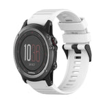 26mm Horizontal Texture Silicone Watch Band with Removal Tool, For Garmin Fenix 6X Sapphire, For Garmin Fenix 5X Sapphire, For Garmin Fenix 5X Plus, For Garmin Fenix 3, For Garmin Fenix 3 HR, For Garmin Fenix 3 Sapphire