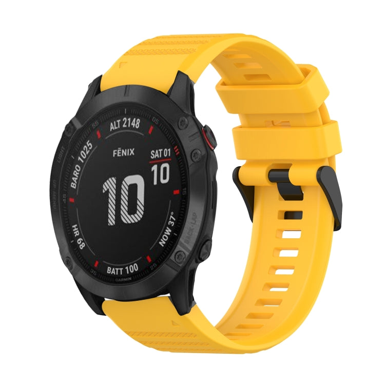 22mm Horizontal Texture Silicone Watch Band with Removal Tool, For Garmin Fenix 6 Pro GPS, For Garmin Fenix 6 Sapphire GPS, For Garmin Fenix 5, For Garmin Fenix 5 Plus, For Garmin Quatix 5, For Garmin Quatix 5 Sapphire