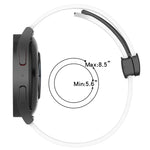 Dây đồng hồ silicone khóa nam châm gập 22mm, cho Samsung Galaxy Watch3 45mm, cho Samsung Galaxy Watch 46mm, cho Samsung Gear S3 Classic, cho Samsung Gear S3 Frontier