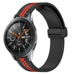 Dây đồng hồ silicone khóa nam châm gập 22mm, cho Samsung Galaxy Watch3 45mm, cho Samsung Galaxy Watch 46mm, cho Samsung Gear S3 Classic, cho Samsung Gear S3 Frontier