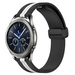 Dây đồng hồ silicone khóa nam châm gập 22mm, cho Samsung Galaxy Watch3 45mm, cho Samsung Galaxy Watch 46mm, cho Samsung Gear S3 Classic, cho Samsung Gear S3 Frontier