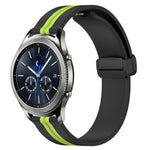 Dây đồng hồ silicone khóa nam châm gập 22mm, cho Samsung Galaxy Watch3 45mm, cho Samsung Galaxy Watch 46mm, cho Samsung Gear S3 Classic, cho Samsung Gear S3 Frontier