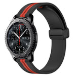Dây đồng hồ silicone khóa nam châm gập 22mm, cho Samsung Galaxy Watch3 45mm, cho Samsung Galaxy Watch 46mm, cho Samsung Gear S3 Classic, cho Samsung Gear S3 Frontier