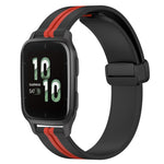 20mm Folding Magnetic Clasp Silicone Watch Band, For Garmin Garminmove Style, For Garmin Forerunner 645 Music, For Garmin Forerunner Sq2, For Garmin Forerunner Sq2 Music