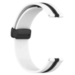 Dây đồng hồ silicone khóa nam châm gập 20mm, cho Samsung Galaxy Watch Active 2 40mm, cho Samsung Galaxy Watch Active 2 44mm, cho Samsung Galaxy Watch 42mm