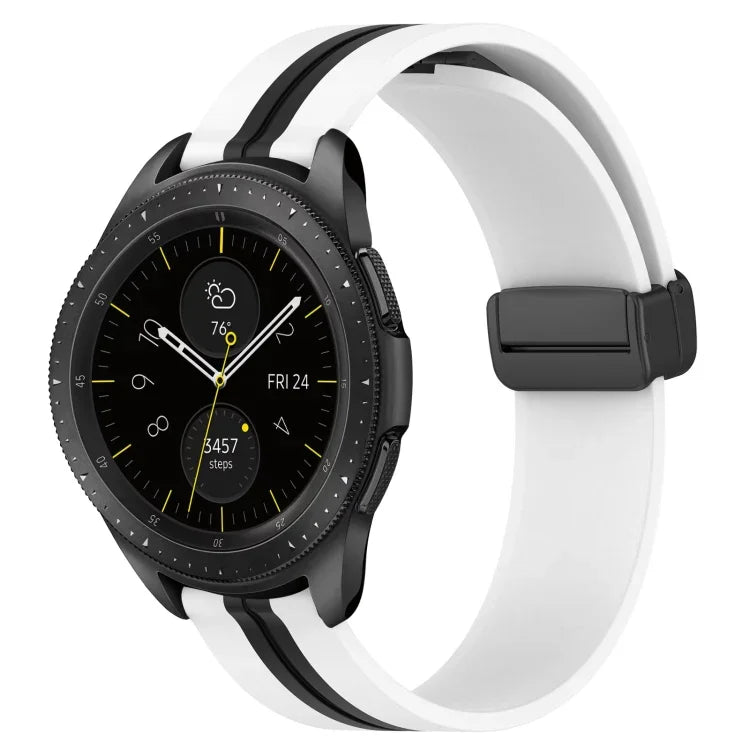 Dây đồng hồ silicone khóa nam châm gập 20mm, cho Samsung Galaxy Watch Active 2 40mm, cho Samsung Galaxy Watch Active 2 44mm, cho Samsung Galaxy Watch 42mm