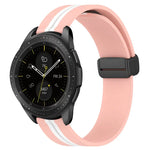 Dây đồng hồ silicone khóa nam châm gập 20mm, cho Samsung Galaxy Watch Active 2 40mm, cho Samsung Galaxy Watch Active 2 44mm, cho Samsung Galaxy Watch 42mm