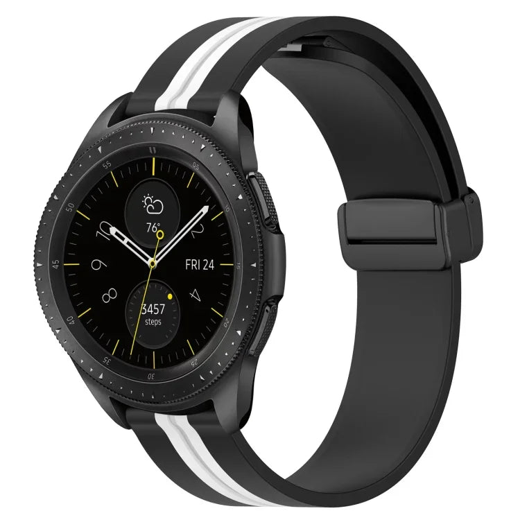Dây đồng hồ silicone khóa nam châm gập 20mm, cho Samsung Galaxy Watch Active 2 40mm, cho Samsung Galaxy Watch Active 2 44mm, cho Samsung Galaxy Watch 42mm