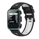 Two-Color Silicone Watch Band, For Garmin Approach S20, For Garmin Approach S5, For Garmin Approach S6