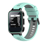 Two-Color Silicone Watch Band, For Garmin Approach S20, For Garmin Approach S5, For Garmin Approach S6