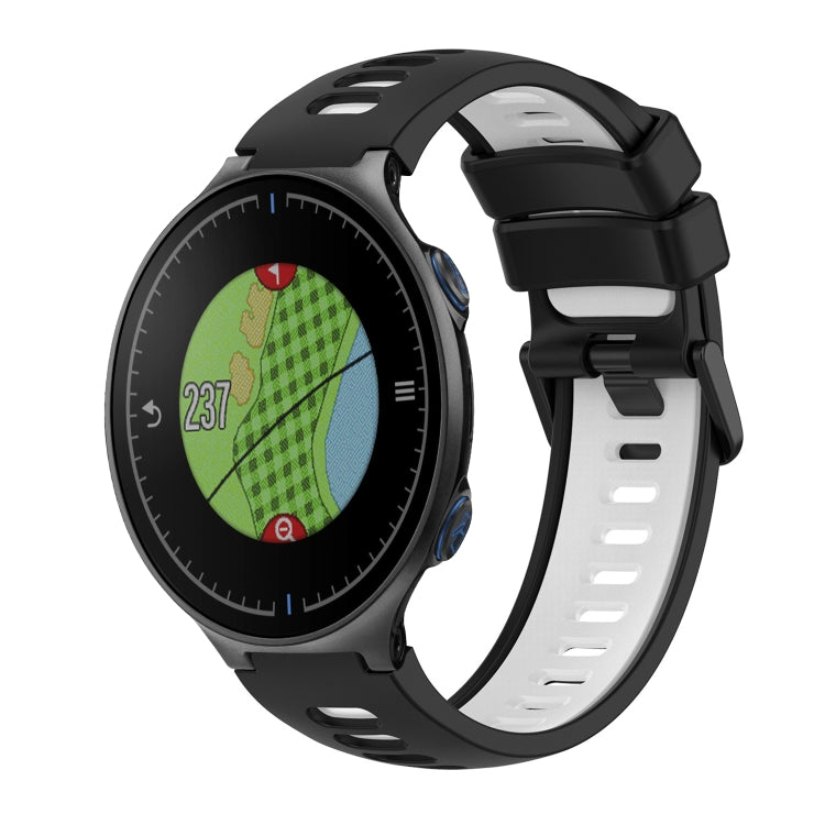 Two-Color Silicone Watch Band, For Garmin Approach S20, For Garmin Approach S5, For Garmin Approach S6