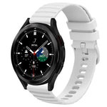 Dây đồng hồ silicone màu trơn họa tiết chấm sóng 20mm, Dành cho Samsung Galaxy Watch 4 Classic 42mm, Dành cho Samsung Galaxy Watch 4 Classic 46mm, Dành cho Samsung Galaxy Watch Active 2 40mm, Dành cho Samsung Galaxy Watch Active 2 44mm
