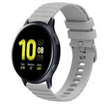 Dây đồng hồ silicone màu trơn họa tiết chấm sóng 20mm, Dành cho Samsung Galaxy Watch 4 Classic 42mm, Dành cho Samsung Galaxy Watch 4 Classic 46mm, Dành cho Samsung Galaxy Watch Active 2 40mm, Dành cho Samsung Galaxy Watch Active 2 44mm
