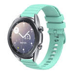 Dây đồng hồ silicone màu trơn họa tiết chấm sóng 22mm, Dành cho Samsung Galaxy Watch3 45mm, Dành cho Samsung Galaxy Watch 46mm, Dành cho Samsung Gear S3 Classic, Dành cho Samsung Gear S3 Frontier