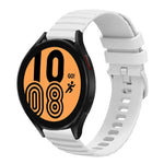 Dây đồng hồ silicone màu trơn họa tiết chấm sóng 22mm, Dành cho Samsung Galaxy Watch3 45mm, Dành cho Samsung Galaxy Watch 46mm, Dành cho Samsung Gear S3 Classic, Dành cho Samsung Gear S3 Frontier