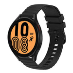 Dây đồng hồ silicone màu trơn họa tiết chấm sóng 22mm, Dành cho Samsung Galaxy Watch3 45mm, Dành cho Samsung Galaxy Watch 46mm, Dành cho Samsung Gear S3 Classic, Dành cho Samsung Gear S3 Frontier