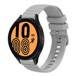 Dây đồng hồ silicone màu trơn họa tiết chấm sóng 22mm, Dành cho Samsung Galaxy Watch3 45mm, Dành cho Samsung Galaxy Watch 46mm, Dành cho Samsung Gear S3 Classic, Dành cho Samsung Gear S3 Frontier