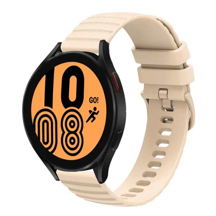 Dây đồng hồ silicone màu trơn họa tiết chấm sóng 22mm, Dành cho Samsung Galaxy Watch3 45mm, Dành cho Samsung Galaxy Watch 46mm, Dành cho Samsung Gear S3 Classic, Dành cho Samsung Gear S3 Frontier