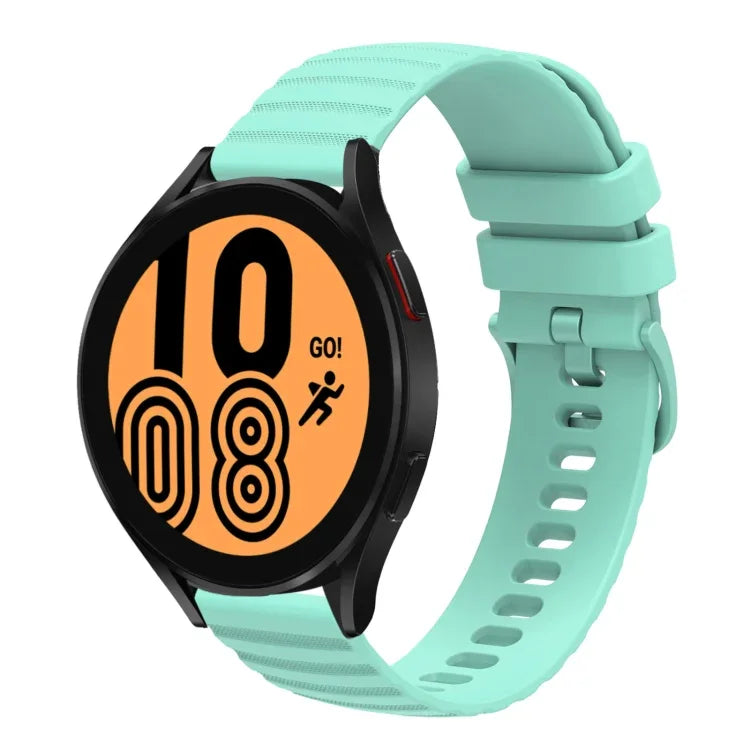 Dây đồng hồ silicone màu trơn họa tiết chấm sóng 22mm, Dành cho Samsung Galaxy Watch3 45mm, Dành cho Samsung Galaxy Watch 46mm, Dành cho Samsung Gear S3 Classic, Dành cho Samsung Gear S3 Frontier