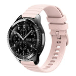 Dây đồng hồ silicone màu trơn họa tiết chấm sóng 22mm, Dành cho Samsung Galaxy Watch3 45mm, Dành cho Samsung Galaxy Watch 46mm, Dành cho Samsung Gear S3 Classic, Dành cho Samsung Gear S3 Frontier