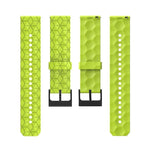 Dây đồng hồ silicone màu trơn họa tiết bóng đá 20mm, Dành cho Samsung Galaxy Watch Active 2 44mm, Dành cho Samsung Galaxy Watch 42mm