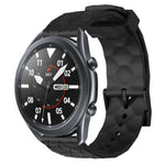 Dây đồng hồ silicone màu trơn họa tiết bóng đá 22mm, Dành cho Samsung Galaxy Watch3 45mm, Dành cho Samsung Galaxy Watch 46mm, Dành cho Samsung Gear S3 Classic, Dành cho Samsung Gear S3 Frontier