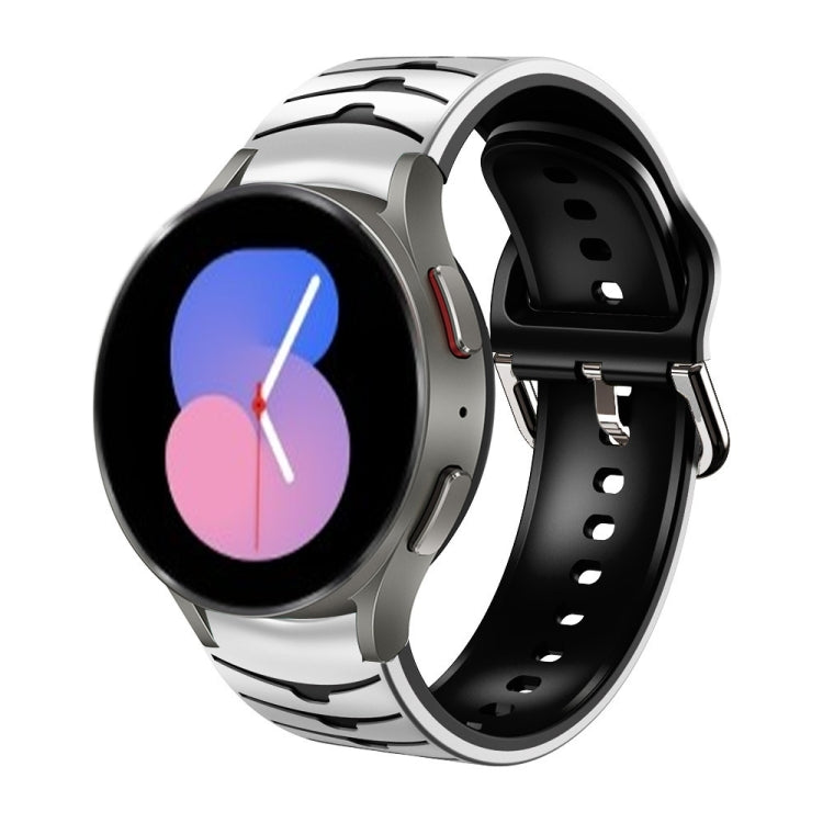 Dây đồng hồ silicone họa tiết cong, dành cho Samsung Galaxy Watch 5 44mm, Samsung Galaxy Watch 5 40mm, Samsung Galaxy Watch 5 Pro 45mm