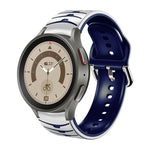 Curved Texture Silicone Watch Band, For Samsung Galaxy Watch 5 44mm, For Samsung Galaxy Watch 5 40mm, For Samsung Galaxy Watch 5 Pro 45mm