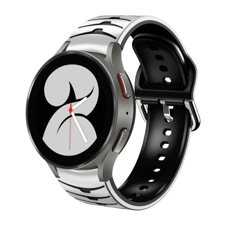Dây đồng hồ silicone họa tiết cong, dành cho Samsung Galaxy Watch 4 44mm, Samsung Galaxy Watch 4 40mm, Samsung Galaxy Watch 4 Classic 42mm