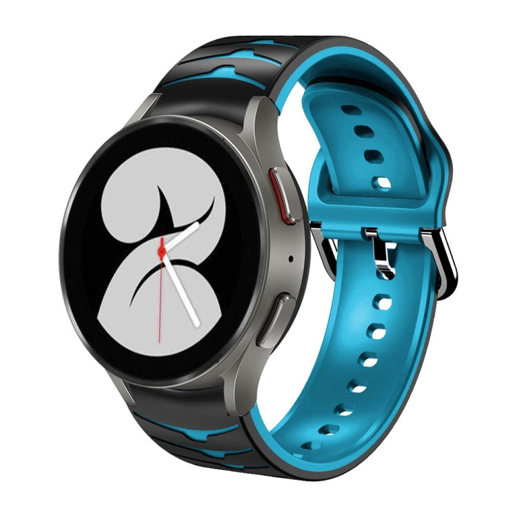 Dây đồng hồ silicone họa tiết cong, dành cho Samsung Galaxy Watch 4 44mm, Samsung Galaxy Watch 4 40mm, Samsung Galaxy Watch 4 Classic 42mm