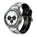 Dây đồng hồ silicone họa tiết cong, dành cho Samsung Galaxy Watch 4 44mm, Samsung Galaxy Watch 4 40mm, Samsung Galaxy Watch 4 Classic 42mm