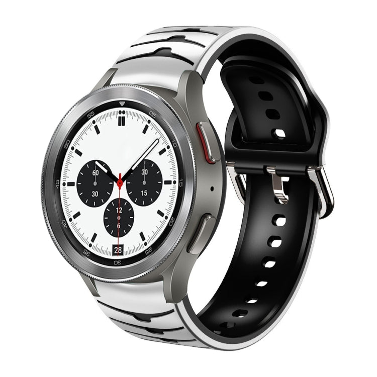 Dây đồng hồ silicone họa tiết cong, dành cho Samsung Galaxy Watch 4 44mm, Samsung Galaxy Watch 4 40mm, Samsung Galaxy Watch 4 Classic 42mm