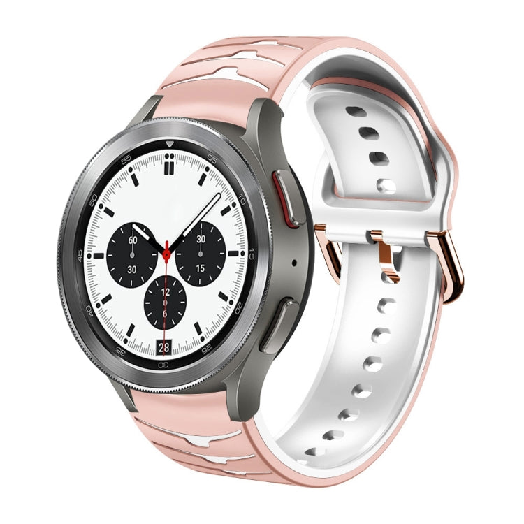 Dây đồng hồ silicone họa tiết cong, dành cho Samsung Galaxy Watch 4 44mm, Samsung Galaxy Watch 4 40mm, Samsung Galaxy Watch 4 Classic 42mm