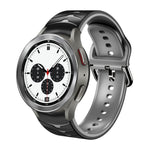 Dây đồng hồ silicone họa tiết cong, dành cho Samsung Galaxy Watch 4 44mm, Samsung Galaxy Watch 4 40mm, Samsung Galaxy Watch 4 Classic 42mm