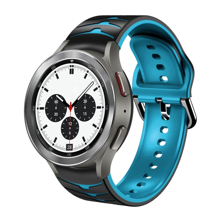 Dây đồng hồ silicone họa tiết cong, dành cho Samsung Galaxy Watch 4 44mm, Samsung Galaxy Watch 4 40mm, Samsung Galaxy Watch 4 Classic 42mm