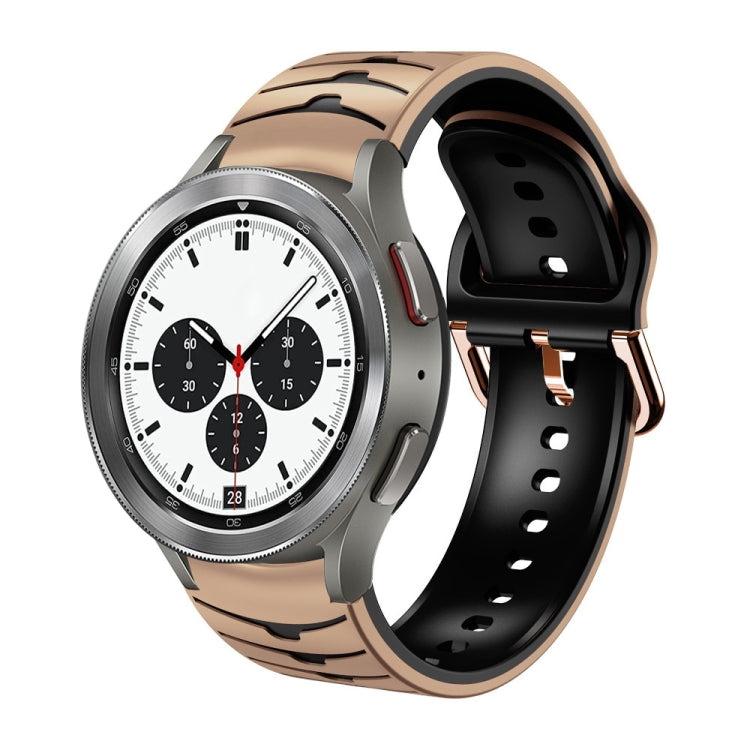 Dây đồng hồ silicone họa tiết cong, dành cho Samsung Galaxy Watch 4 44mm, Samsung Galaxy Watch 4 40mm, Samsung Galaxy Watch 4 Classic 42mm