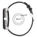 Dây đồng hồ da dập nổi may, Dùng cho Google Pixel Watch 4 / 3 / 2 / 1 41mm