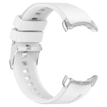 Dây đồng hồ silicone màu trơn có đầu nối kim loại, Dùng cho Google Pixel Watch 4 / 3 / 2 / 1 41mm