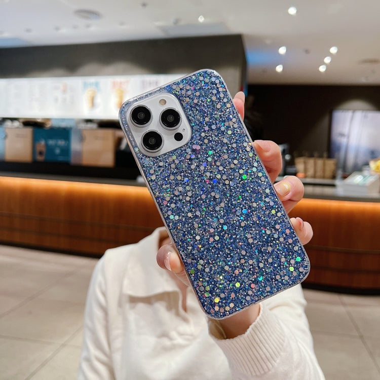 Glitter Sequins Epoxy TPU Phone Case, For iPhone 14 Pro Max, For iPhone 14 Plus, For iPhone 14 Pro, For iPhone 14, For iPhone 13 Pro Max, For iPhone 13 Pro