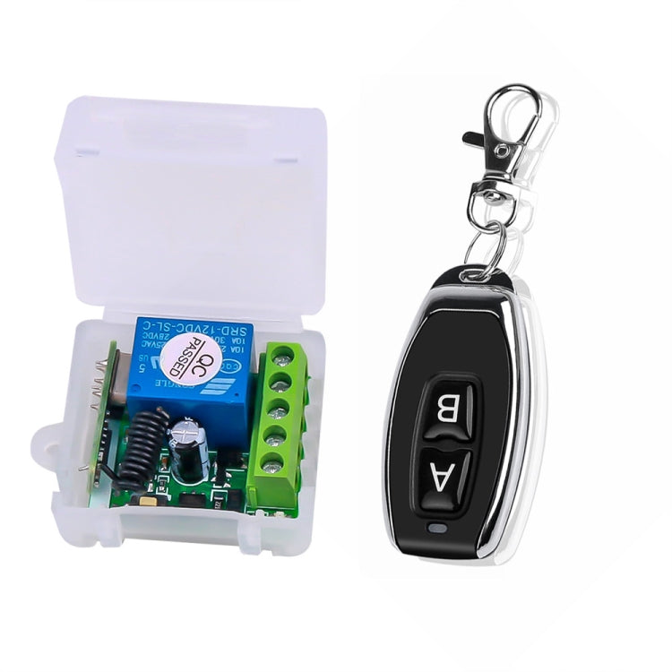 Công tắc điều khiển từ xa RF 1 kênh DC12V / rơ le 10A / bộ thu công tắc 433MHz