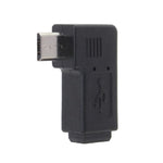 Bộ chuyển đổi Mini USB cái 90 độ sang Micro USB đực