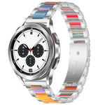 Dây đồng hồ kim loại nhựa Interbead, dành cho Galaxy Watch 4 Classic 42 / 46mm